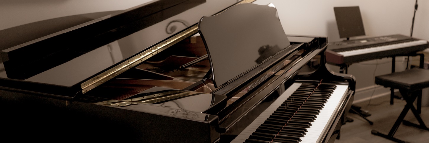 Black and White Piano